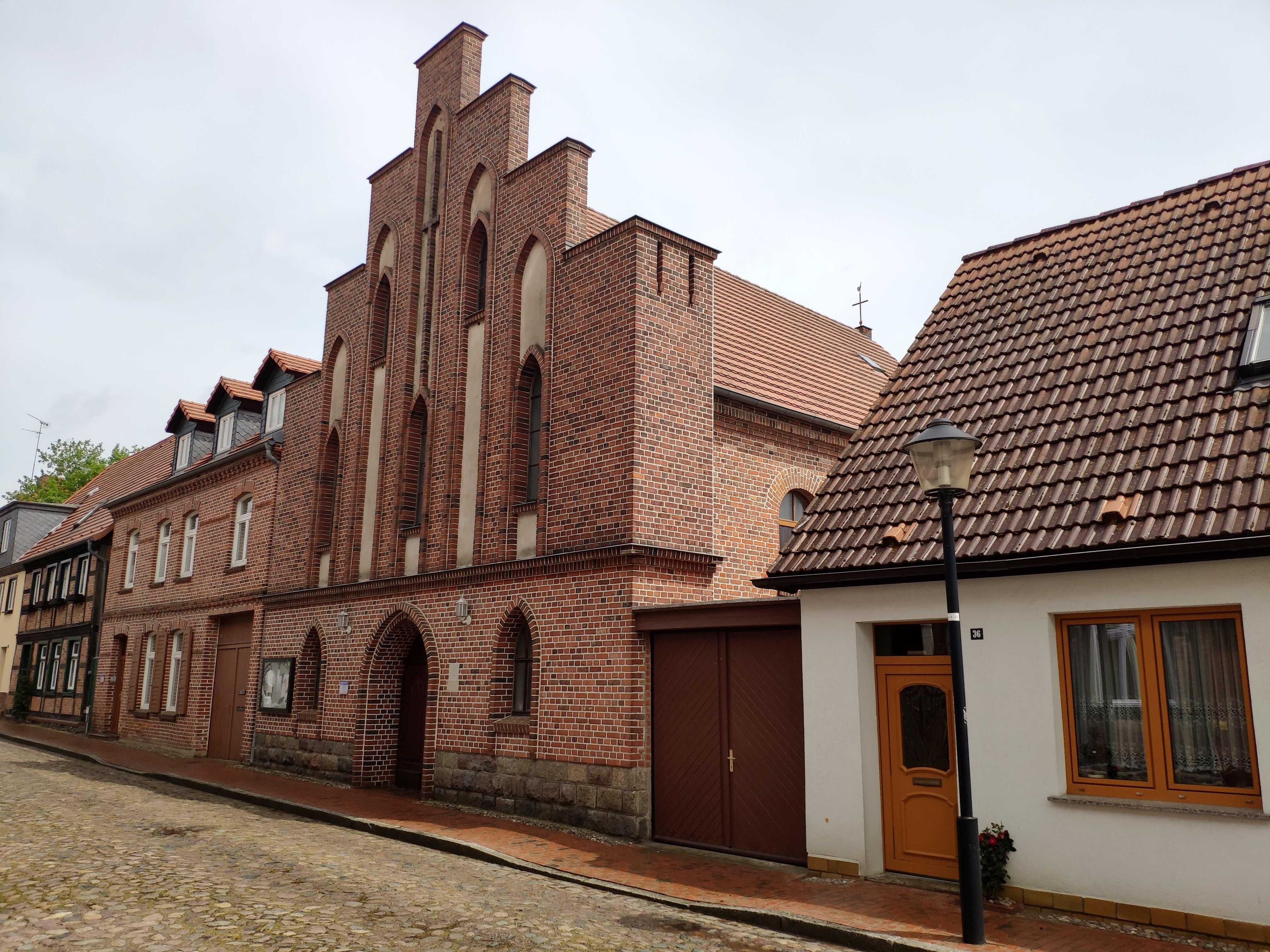 ehemalige Synagoge und heutige römisch-katholische Kirche in Goldberg